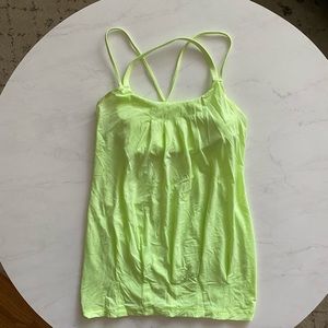 Lululemon low open back tank